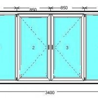 Балконне вікно серія WDS 400