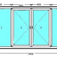 Балконні вікна Серія "Euro-70"